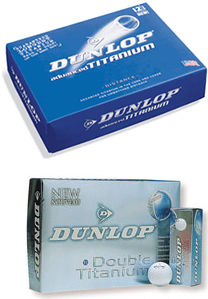 Dunlop Double Ti / Advanced Ti Ball Pack by Scottsdale
