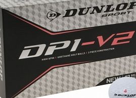 Dunlop DP1 V2 12 Pack Golf Balls