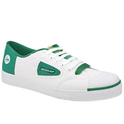 Male G/F Fabric Upper in White and Green