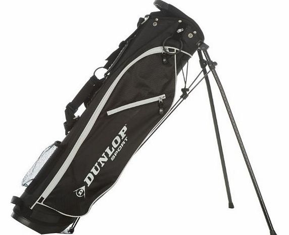 Dunlop Unisex Sport Golf Stand Bag Black/White