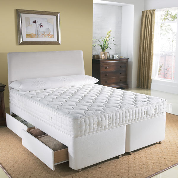 Dunlopillo Beds Orchid-Celeste 3ft Single Divan Bed
