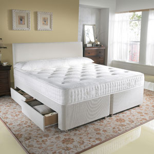 Dunlopillo Luxury Latex Beds The Millennium 5FT Divan Bed