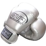 12oz MET SILVER DUO Muay Thai Kickboxing Boxing Gloves
