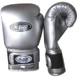 DUO GEAR 8oz MET SILVER DUO Muay Thai Kickboxing Boxing Gloves