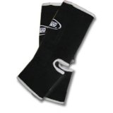 M BLACK DUO Muay Thai Kickboxing Ankle Support Anklets