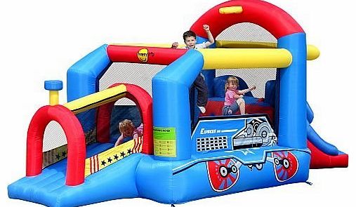 Bouncy Train Inflatable Play Bouncer 9054N