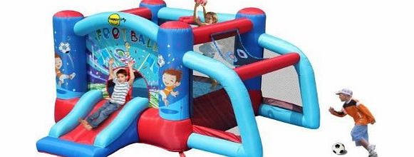 Inflatable Childrens Bouncy Castle with Football Goal 9187