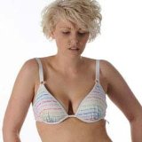 Duplay OP Under Wire Bikini Bra Ladies White Text Flower 16