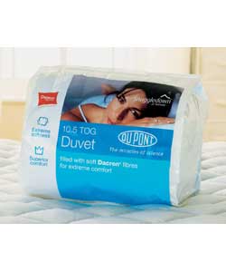 Dupont 10.5 Tog Ball Fibre Duvet - Double