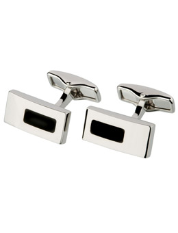 Dupont Silver and Palladium Finish Cufflinks 5275N