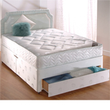 Dura 120cm Sorrento - Clearance Product Small Double End Sliding Door Platform Top Divan Set