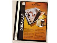 Durable 2579 A4 Duraplus folder with black back