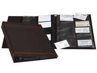 Durable A4 Visifix anthracite business card