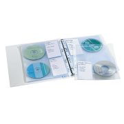 Durable Economy CD Wallets for Inch.A4Inch. Binder