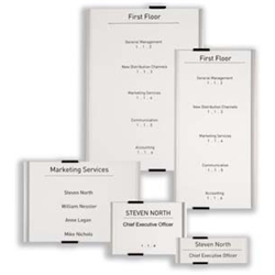 Durable Information Sign for Door and Walls