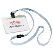 Durable Name Badges with Necklace