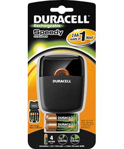 Duracell 1 Hour AA/AAA Battery Charger
