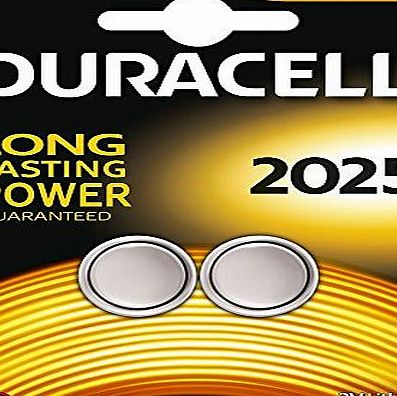 Duracell 3V Coin Cell (Pack of 2 batteries)