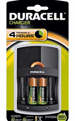 Duracell AA/AAA Battery Charger with 2 x AA