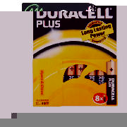 Duracell AAA 4 Pack Batteries