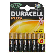 Duracell AAA 8 Pack Batteries