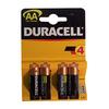 Duracell Alkaline AA Pack 4 MN1500