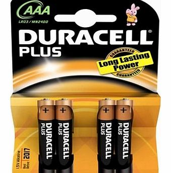 Duracell Batteries AAA Card of 4 1145