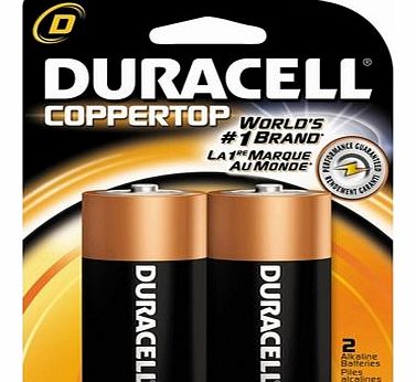 Duracell Batteries D Card of 2 1146