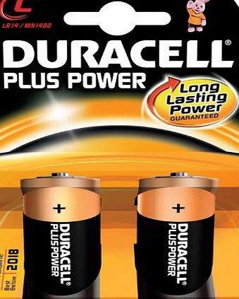Duracell Battery C (2pk)