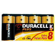 Duracell C 8 Pack Batteries