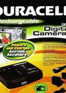 Duracell Camera Battery Charger with USB Charger