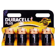 Duracell D 4 Pack Batteries