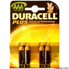 Duracell Plus AAA Alkaline Batteries LR03 Pack