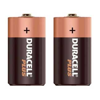 Duracell Plus C Batteries (2 Pack)