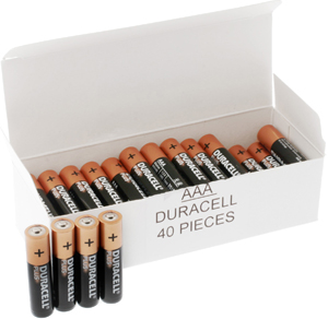 duracell PLUS High Power Alkaline ~ AAA Box of 40 - LIMITED SPECIAL !