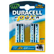 Duracell Powerpix AAA 4 Pack Batteries