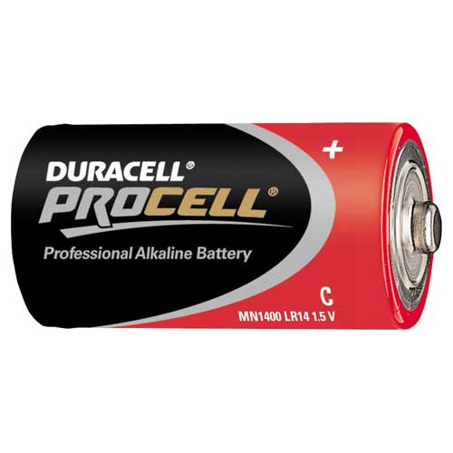 Duracell Procell C Cell Batteries Pack of 10
