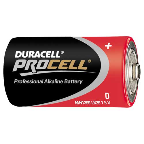 Duracell Procell D Cell Batteries Pack of 10