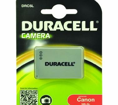 Duracell Replacement Digital Camera Battery For Canon NB-5L