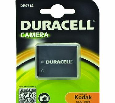 Duracell Replacement Digital Camera Battery For Kodak KLIC-7001 Digital Camera