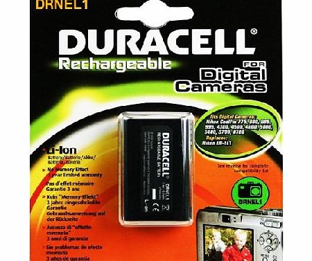 Duracell Replacement Digital Camera Battery For Nikon EN-EL1