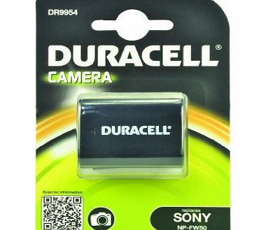 Duracell Replacement Digital Camera Battery for Sony NP-FW50 Battery