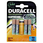 Duracell Stay Charged AAA 4 Pack 800 mAh