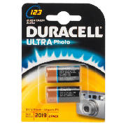 Duracell Ultra Photo 3V batteries, 2 pack
