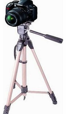 DURAGADGET Extendable Professional Quality Tripod With Nylon Carry Case For Nikon D5100, D3100, P7000, 1J1, D700, D300 