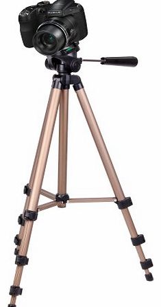 Professional Quality Durable Tripod And Nylon Case For Use With FujiFilm S2950, FinePix HS20 & FinePix X-Pro1 SLR Camera