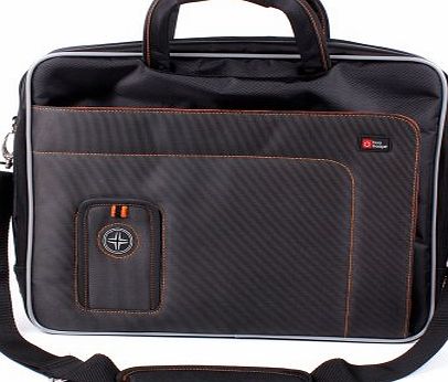 ``Travel`` Deluxe Lightweight & Hardwearing Briefcase Bag With Multiple Compartments & Padded Shoulder Strap For 15.6 Inch Laptops + BONUS Mini Mouse