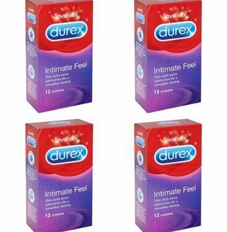 Durex 48 x Durex Intimate Feel (Elite) Condoms Deal (Retail Box Condom)
