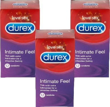 Durex, 2102[^]0107357 Intimate Feel - 36 Condoms