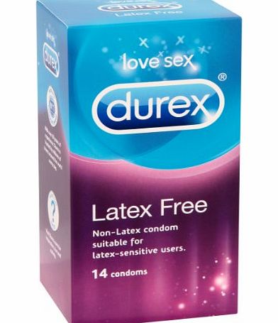 Durex Latex Free Condoms - Pack of 14
